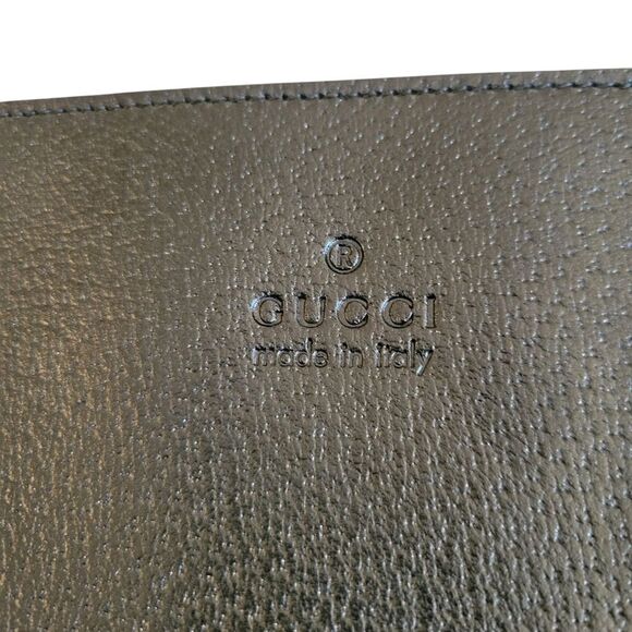 Gucci Black Leather Tote Shoulder Bag - Picture 15 of 16